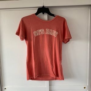 Cute & Comfy “90’s Baby” Tee • Size S • 90’s vintage style